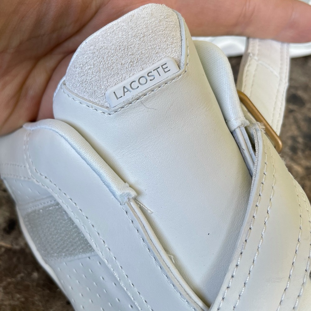 NEW Lacoste Women's Hapona Strap Casual Sneakers - Picture 10 of 16